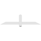 Ekena Millwork Eugene Architectural Grade PVC Gable Bracket, 60"W x 15"H x 2"D x 4"F, 6/12 Pitch GBP060X15X0204EUG00 - alternate 3